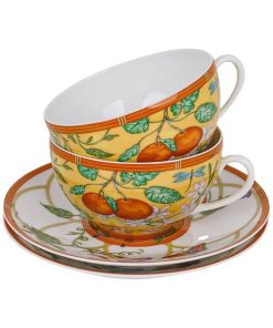 HERMES, » LA SIESTA », 6 tasses de déjeuners