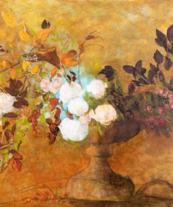 Tableau à l&rsquo;huile intitulé « Les Fleurs du Bien » n°20 de l&rsquo;artiste Isabelle Delannoy