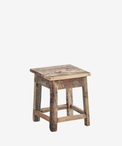 Tabouret en Bois Recyclé | Madam Stoltz